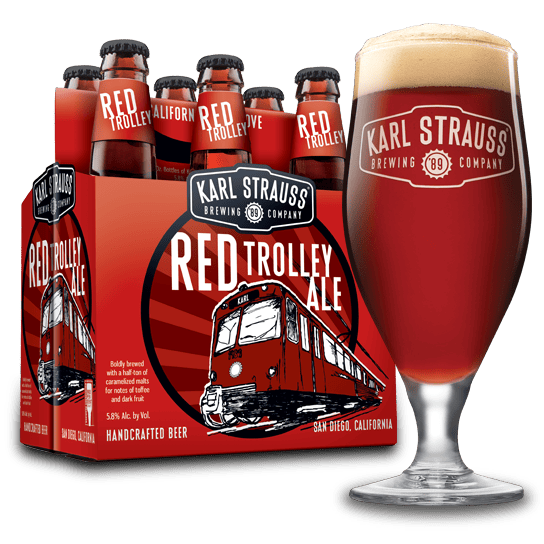 negativ bang Effektivt Red Trolley Ale - Karl Strauss Brewing Company