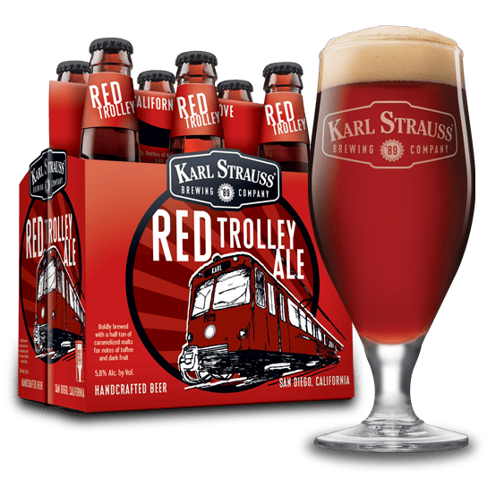 Red Trolley 12oz 6 Pack