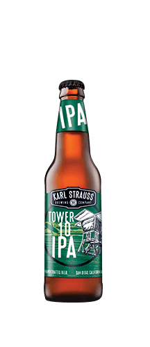 bottle of tower 10 ipa