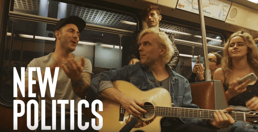 new politics on a red trolley show